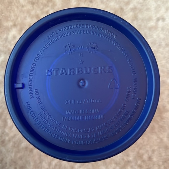 Starbucks 2022 Watermelon Ombré Grid Tumbler - Picture 7 of 9